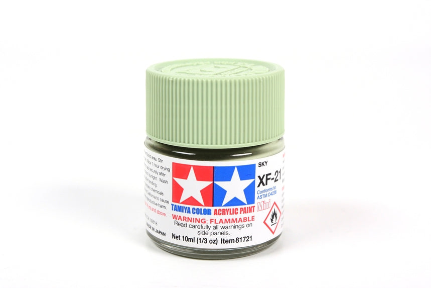 Tamiya Acrylic Mini XF21 Sky 10ml Bottle