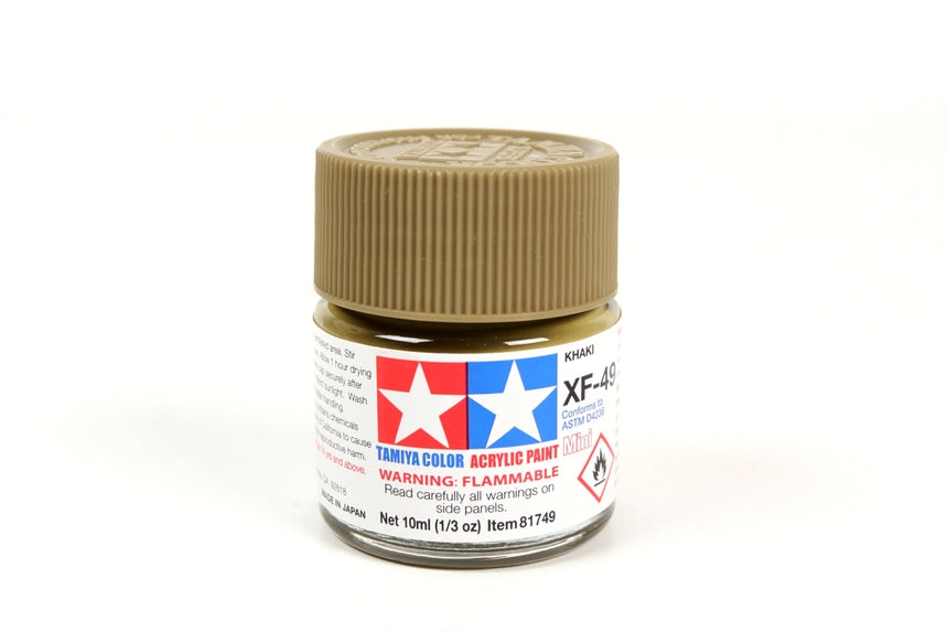 Tamiya Acrylic Mini XF49 Khaki 10ml Bottle