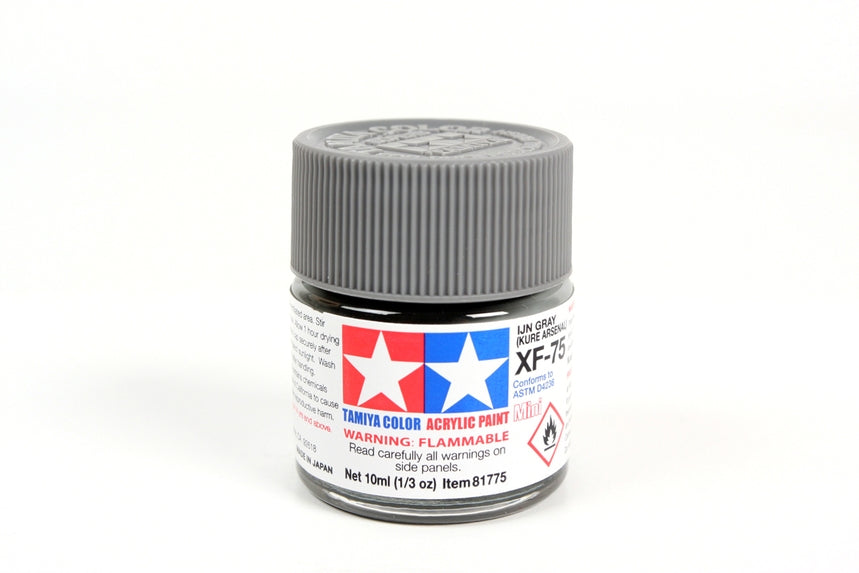 Tamiya Acrylic Mini XF75 IJN Gray 10ml Bottle