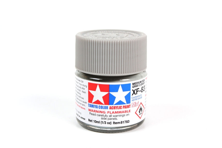 Tamiya Acrylic Mini XF83 Med Sea Gray 2 RAF 10ml Bottle