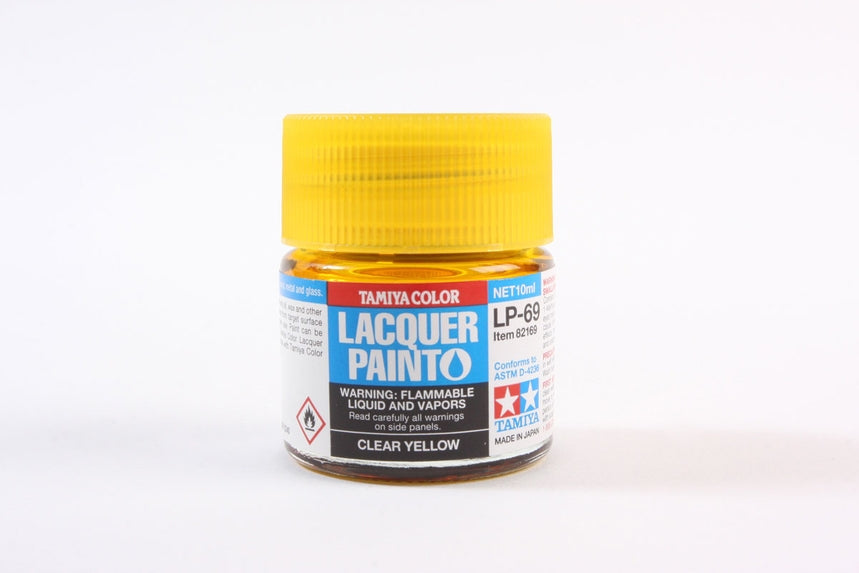 Tamiya Lacquer LP-69 Clear Yellow 10ml Bottle