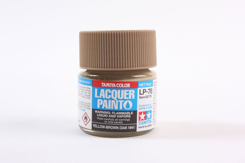 Tamiya Lacquer LP-76 Yellow-Brown DAK 1941 10ml Bottle