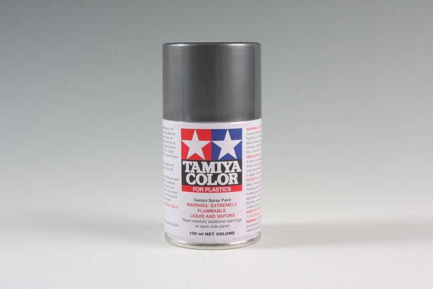 Tamiya Spray Lacquer TS-100 Semi-Gloss Bright Gun Metal