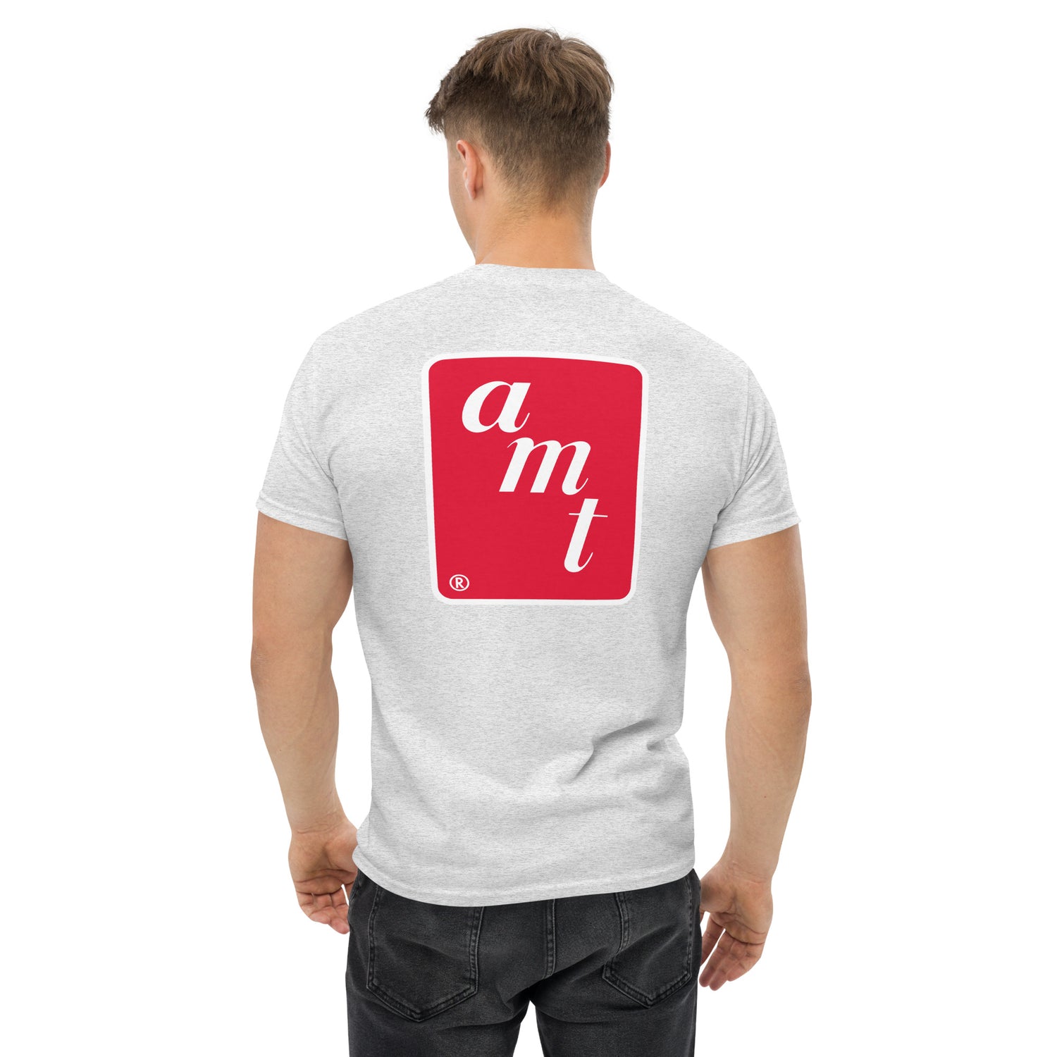 AMT LOGO PRINTED T-SHIRT (FRONT AND BACK)