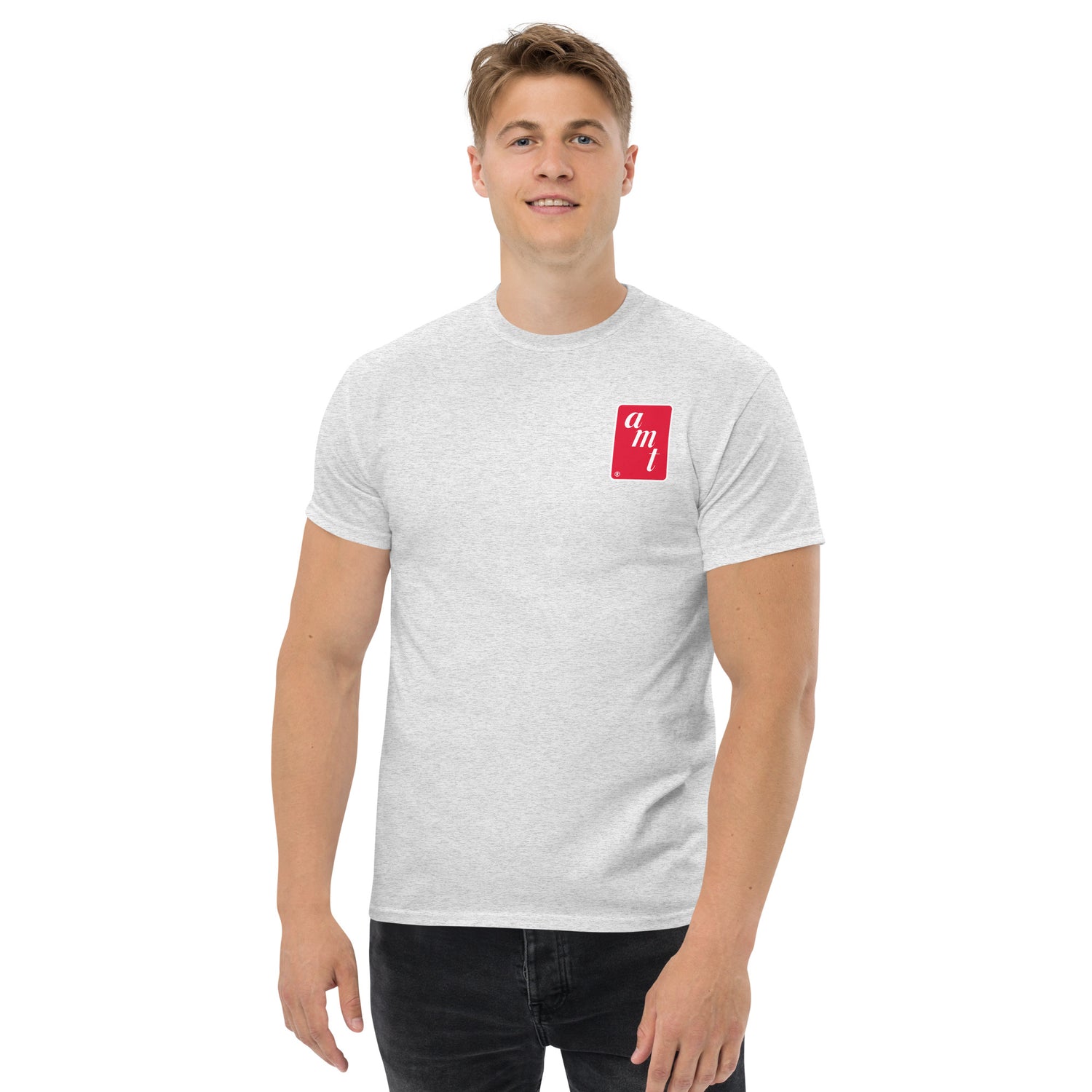 AMT LOGO PRINTED T-SHIRT (FRONT AND BACK)