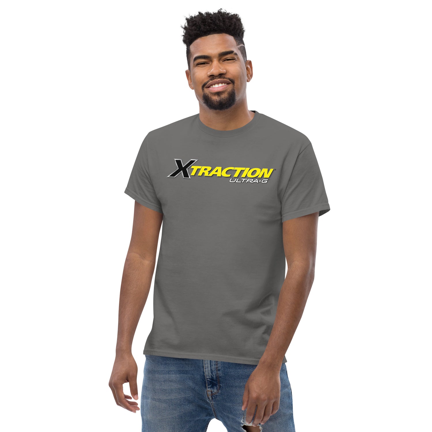 XTRACTION ULTRA G LOGO PRINTED T-SHIRT (FRONT)