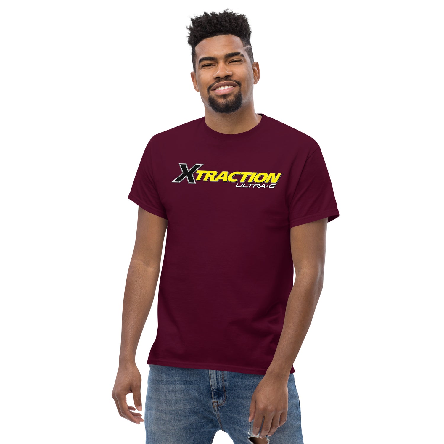 XTRACTION ULTRA G LOGO PRINTED T-SHIRT (FRONT)