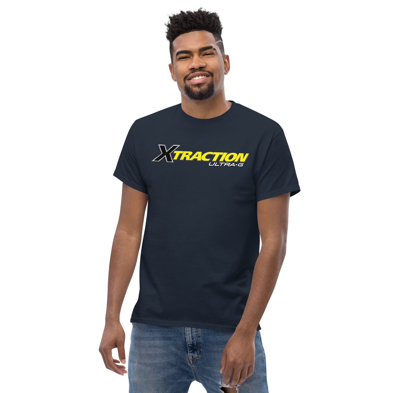 XTRACTION ULTRA G LOGO PRINTED T-SHIRT (FRONT)