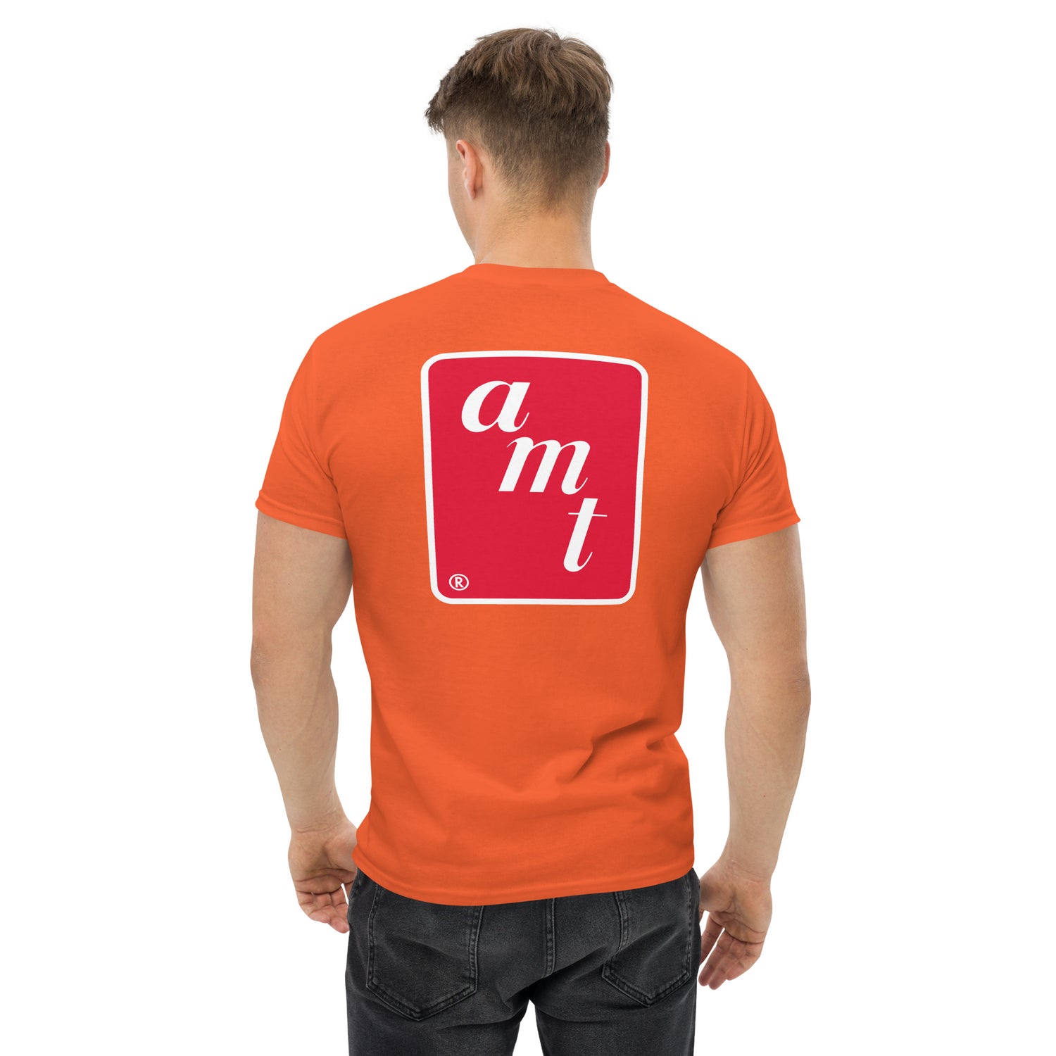 AMT LOGO PRINTED T-SHIRT (FRONT AND BACK)