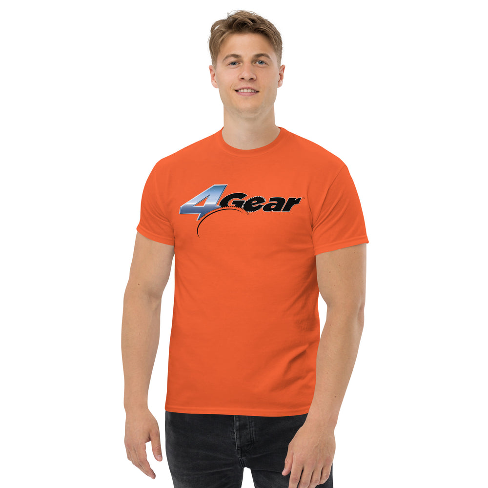 4GEAR LOGO PRINTED T-SHIRT (FRONT)
