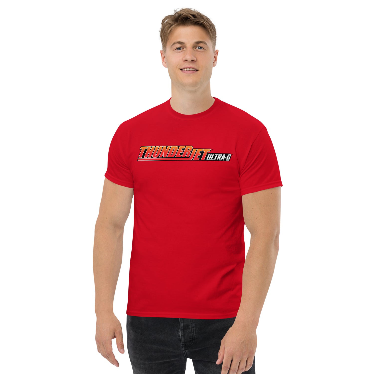 THUNDERJET ULTRA G LOGO PRINTED T-SHIRT (FRONT)