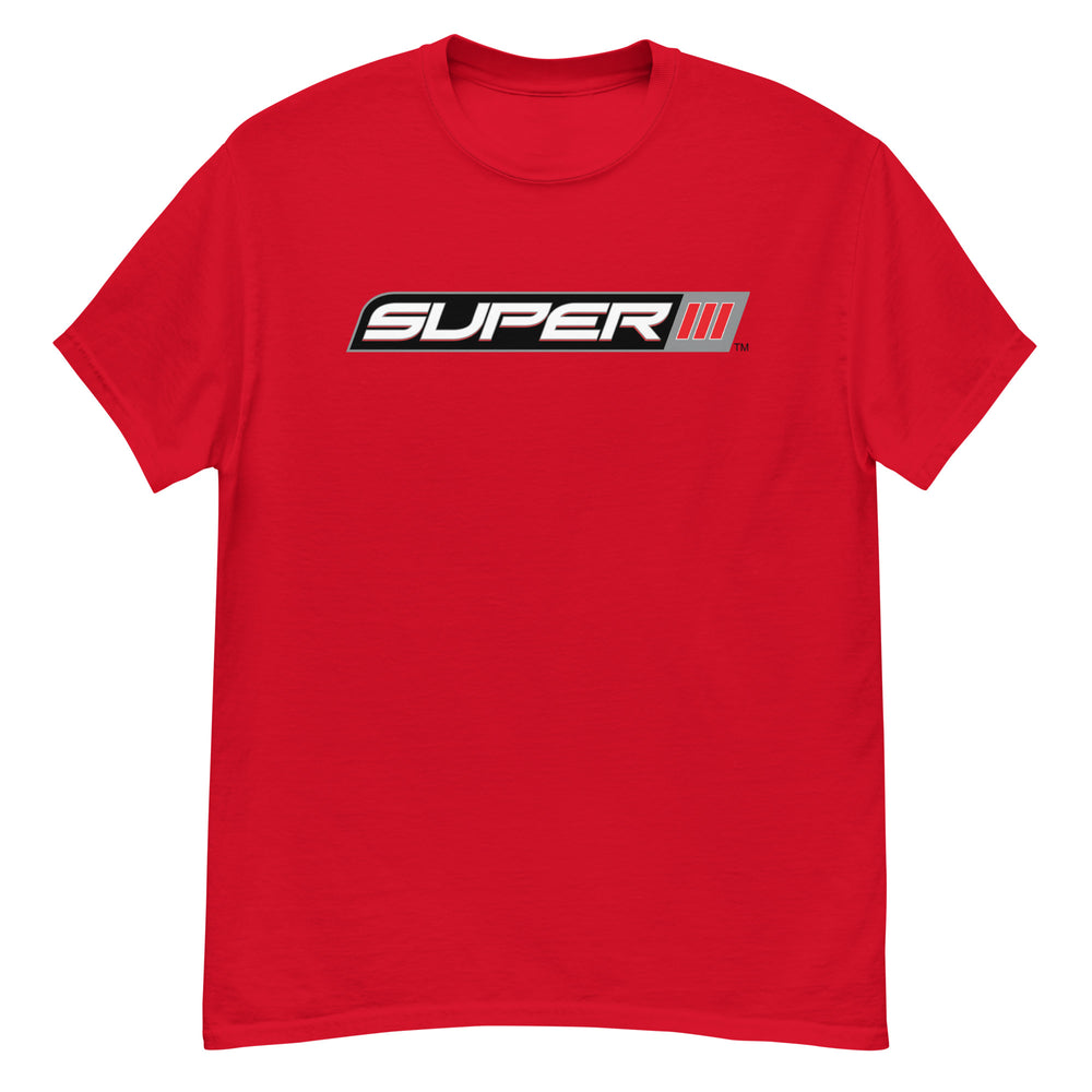 SUPER lll LOGO PRINTED T-SHIRT (FRONT)