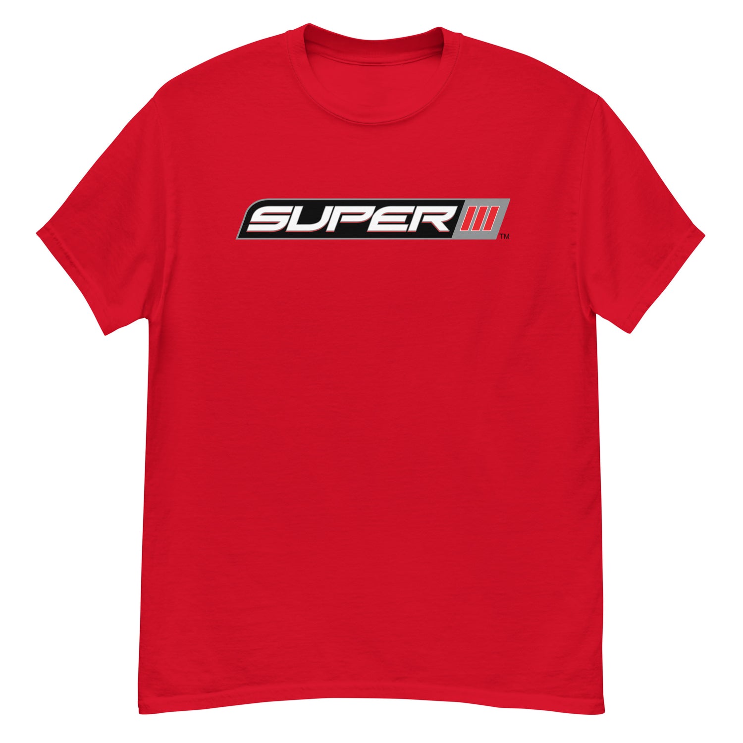 SUPER lll LOGO PRINTED T-SHIRT (FRONT)