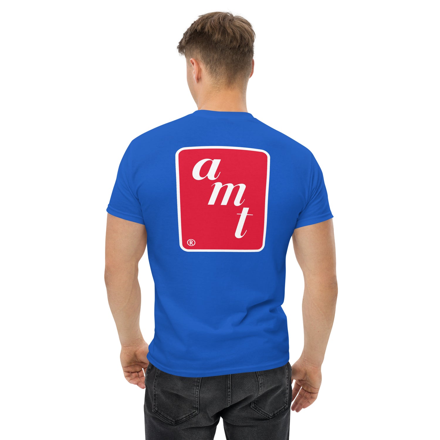 AMT LOGO PRINTED T-SHIRT (FRONT AND BACK)
