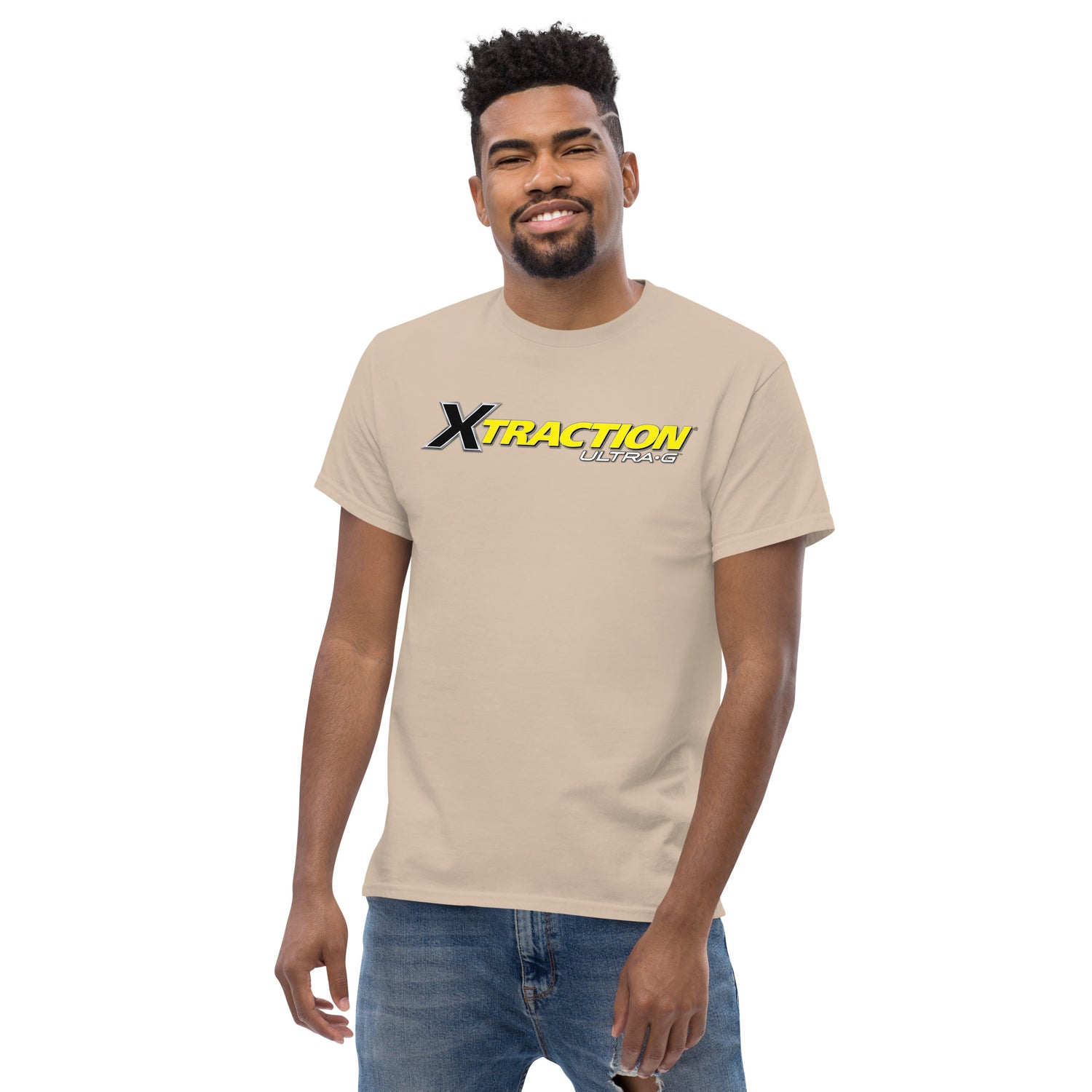 XTRACTION ULTRA G LOGO PRINTED T-SHIRT (FRONT)