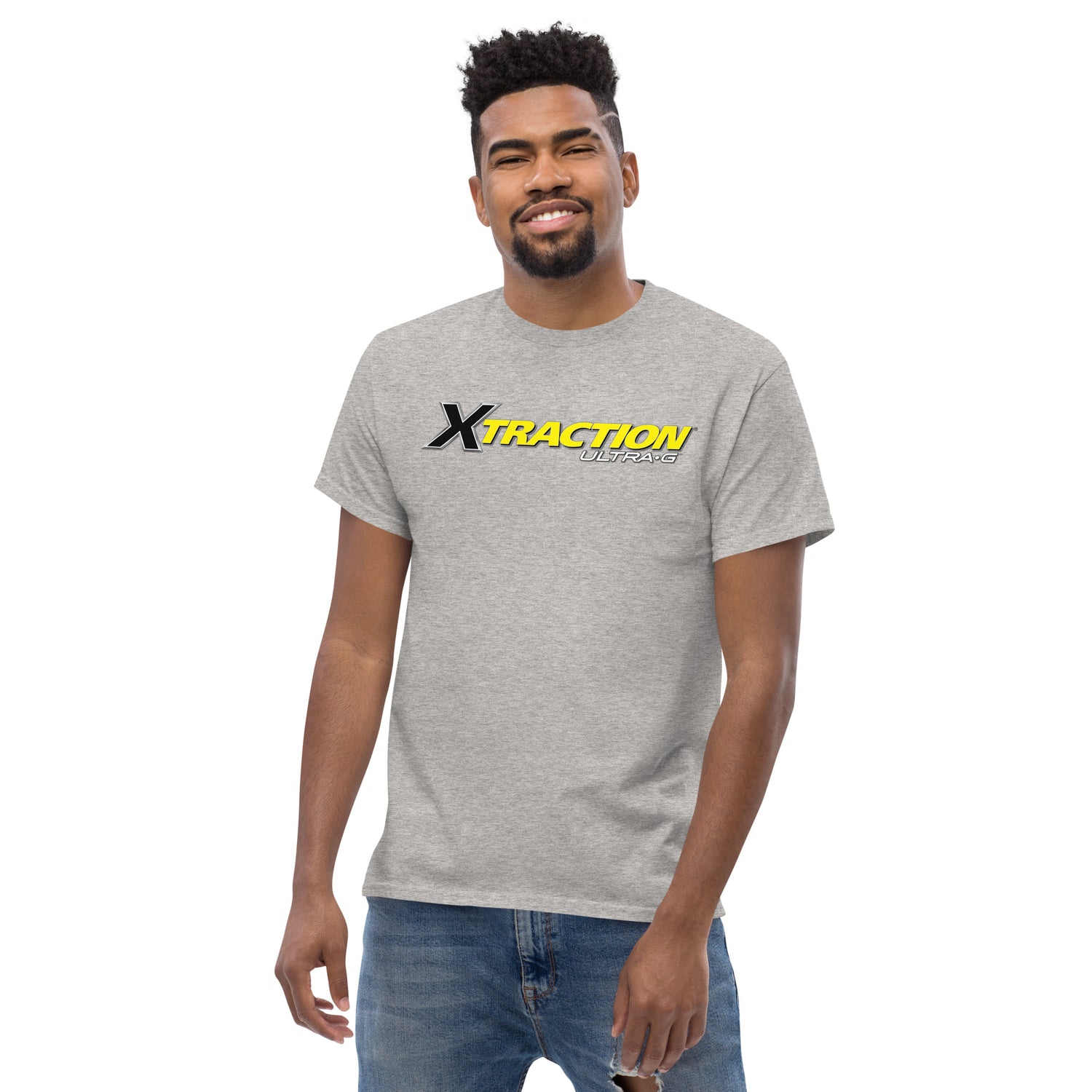 XTRACTION ULTRA G LOGO PRINTED T-SHIRT (FRONT)
