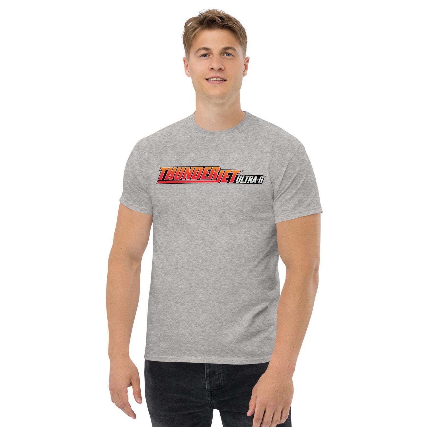 THUNDERJET ULTRA G LOGO PRINTED T-SHIRT (FRONT)