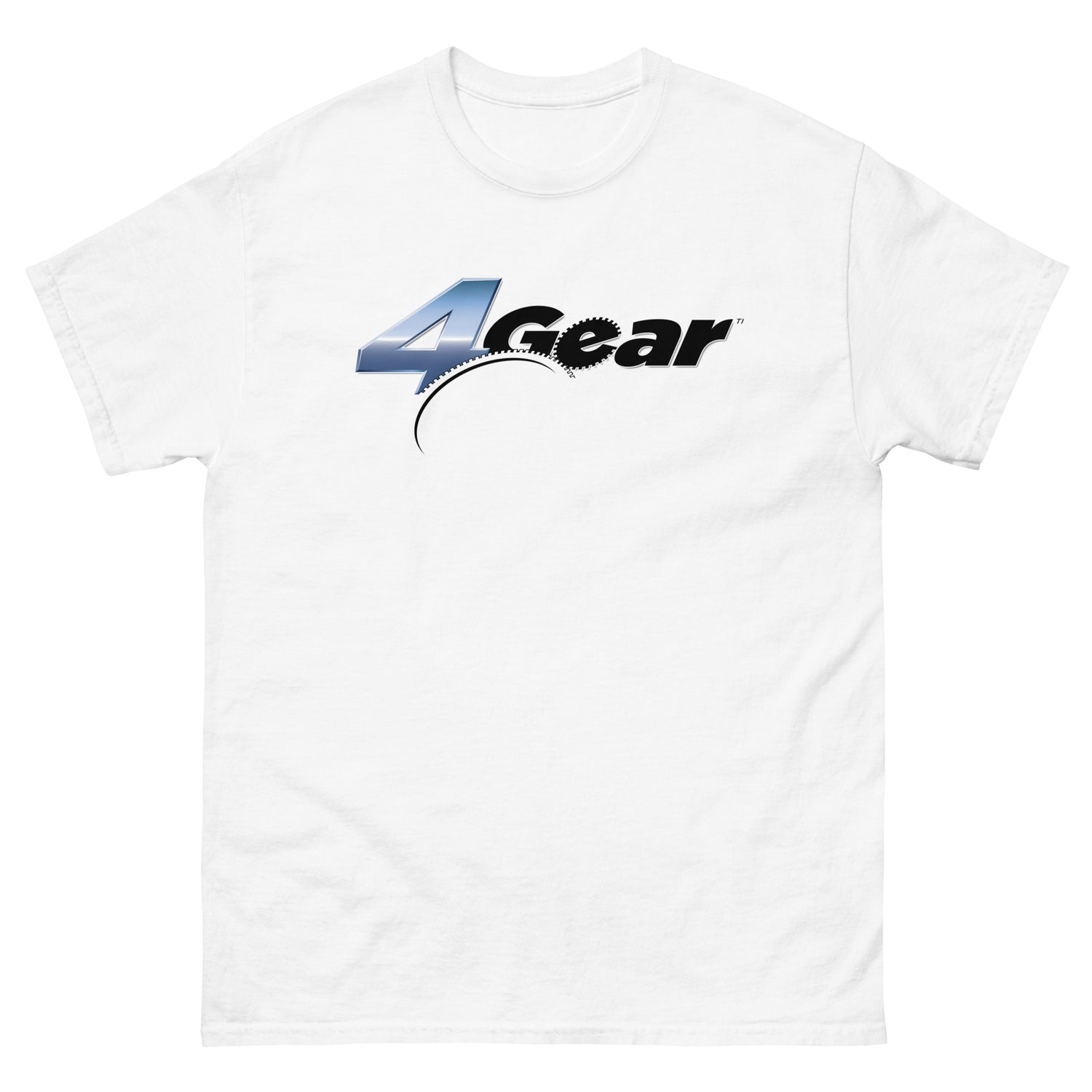 4GEAR LOGO PRINTED T-SHIRT (FRONT)