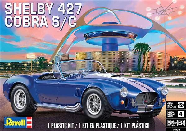 Revell Shelby Cobra 427 S/C 1:24 Scale Model Kit