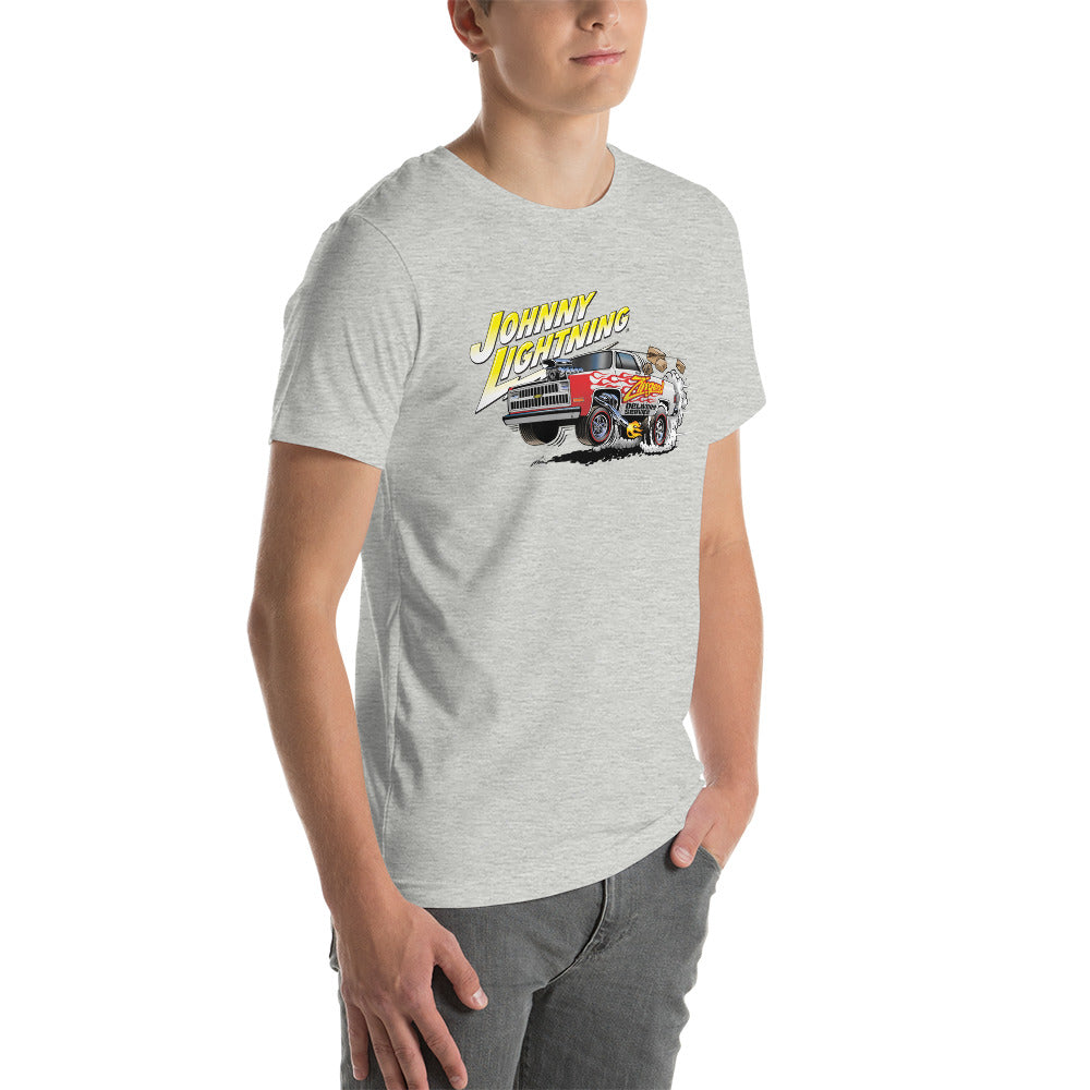 JOHNNY LIGHTNING SQUAREBODY ZINGERS DELIVERY T-SHIRT