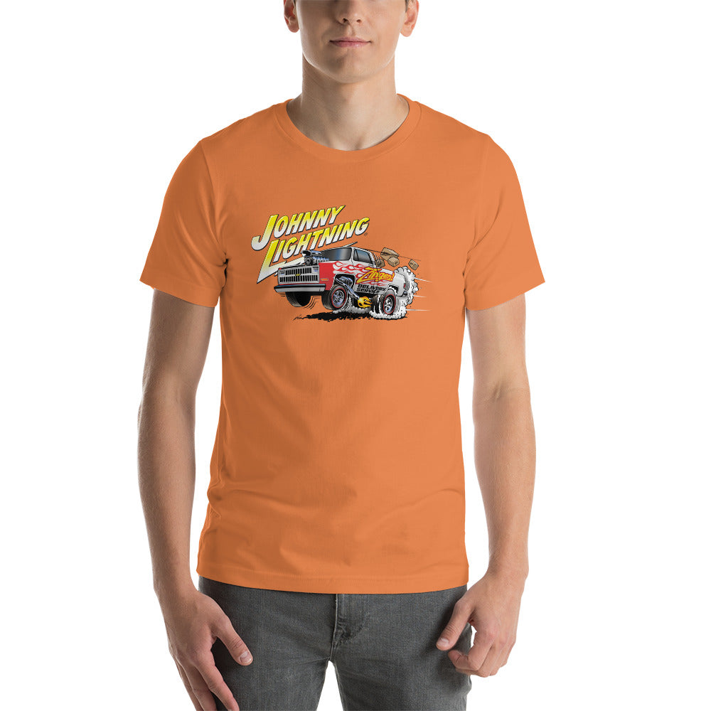 JOHNNY LIGHTNING SQUAREBODY ZINGERS DELIVERY T-SHIRT