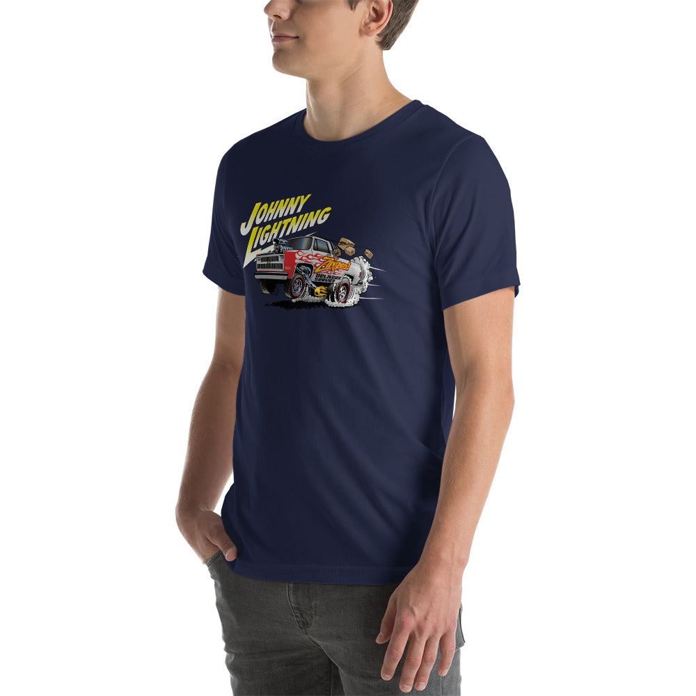 JOHNNY LIGHTNING SQUAREBODY ZINGERS DELIVERY T-SHIRT
