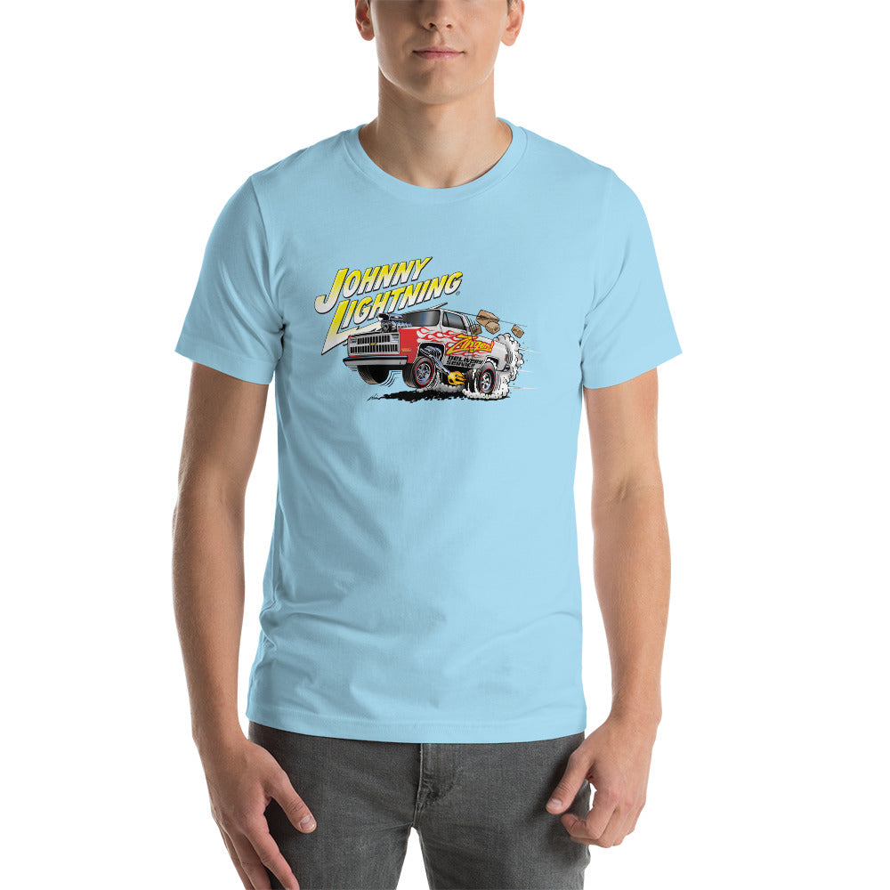 JOHNNY LIGHTNING SQUAREBODY ZINGERS DELIVERY T-SHIRT