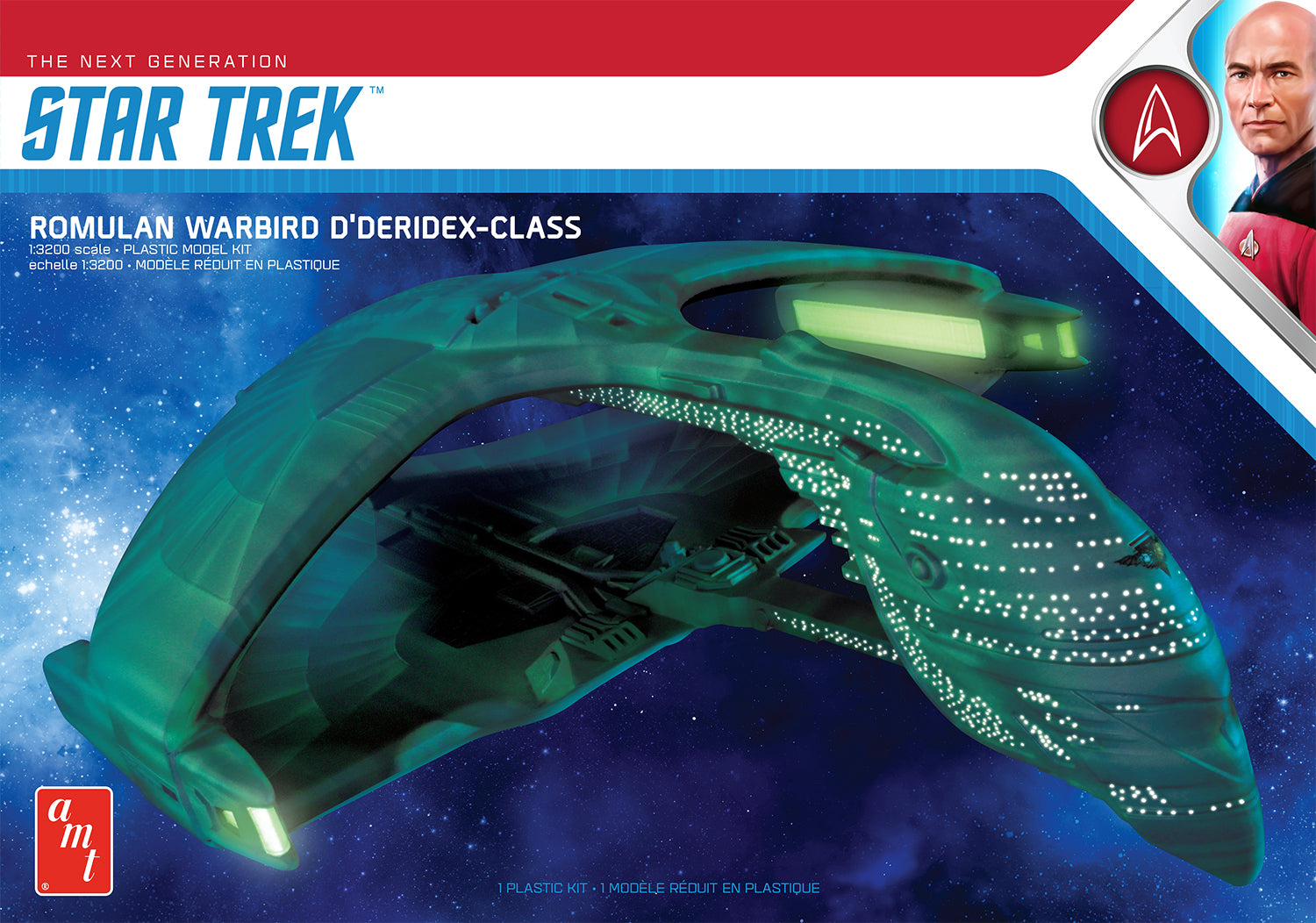 AMT Star Trek Romulan Warbird 1:3200 Scale Model Kit