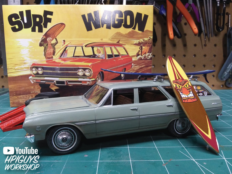 AMT 1965 Chevelle "Surf Wagon" 1:25 Scale Model Kit