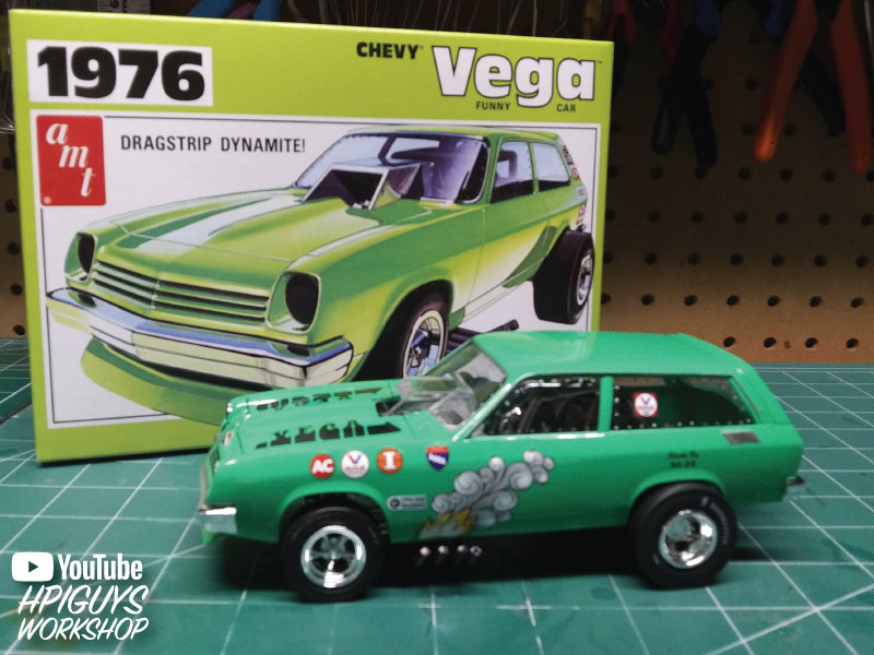 AMT 1976 Chevy Vega Funny Car 1:25 Scale Model Kit