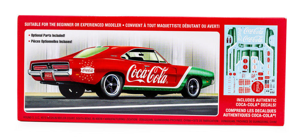 MPC 1969 Dodge Charger RT (Coca Cola) 1:25 Scale Snap Kit