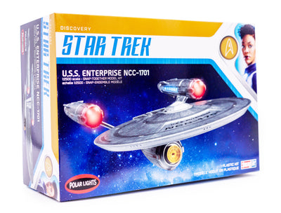 Polar Lights Star Trek Discovery USS Enterprise 1:2500 Scale SNAP Kit