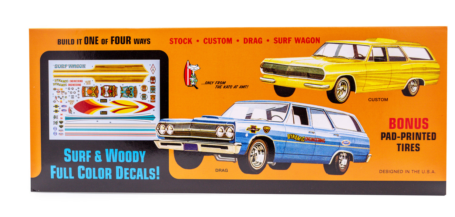 AMT 1965 Chevelle "Surf Wagon" 1:25 Scale Model Kit