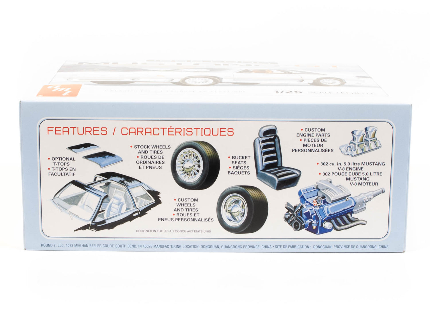 AMT 1988 Ford Mustang 1:25 Scale Model Kit