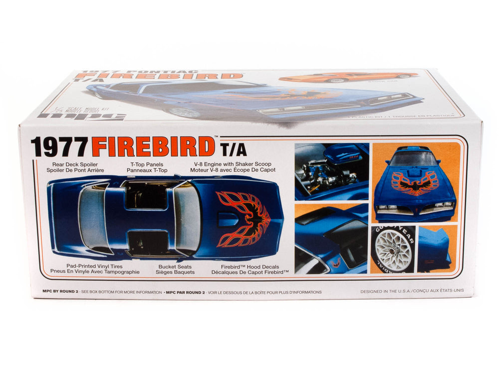 MPC 1977 Pontiac Firebird T-A 1:25 Scale Model Kit