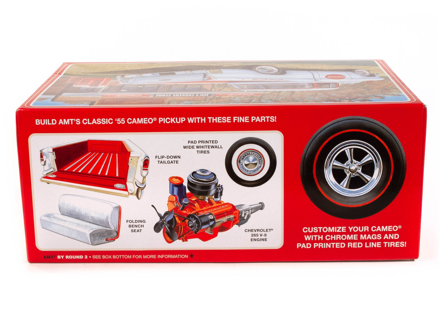 AMT 1955 Chevy Cameo Pickup (Coca-Cola) 1:25 Scale Model Kit