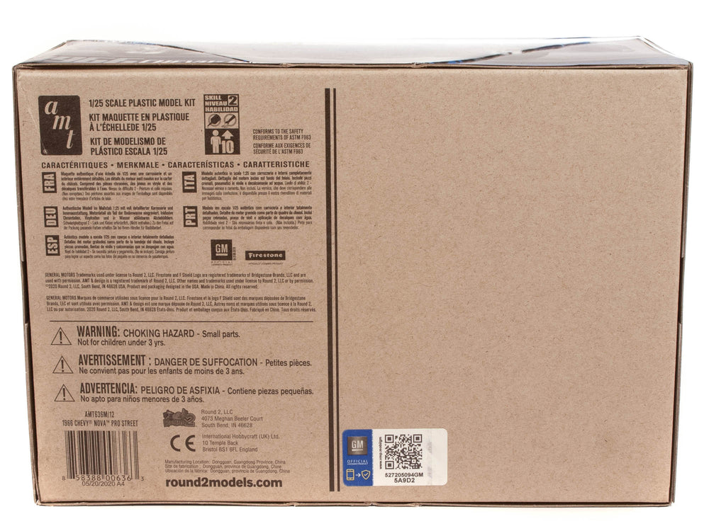AMT 1966 Chevy Nova Pro Street 1:25 Scale Model Kit