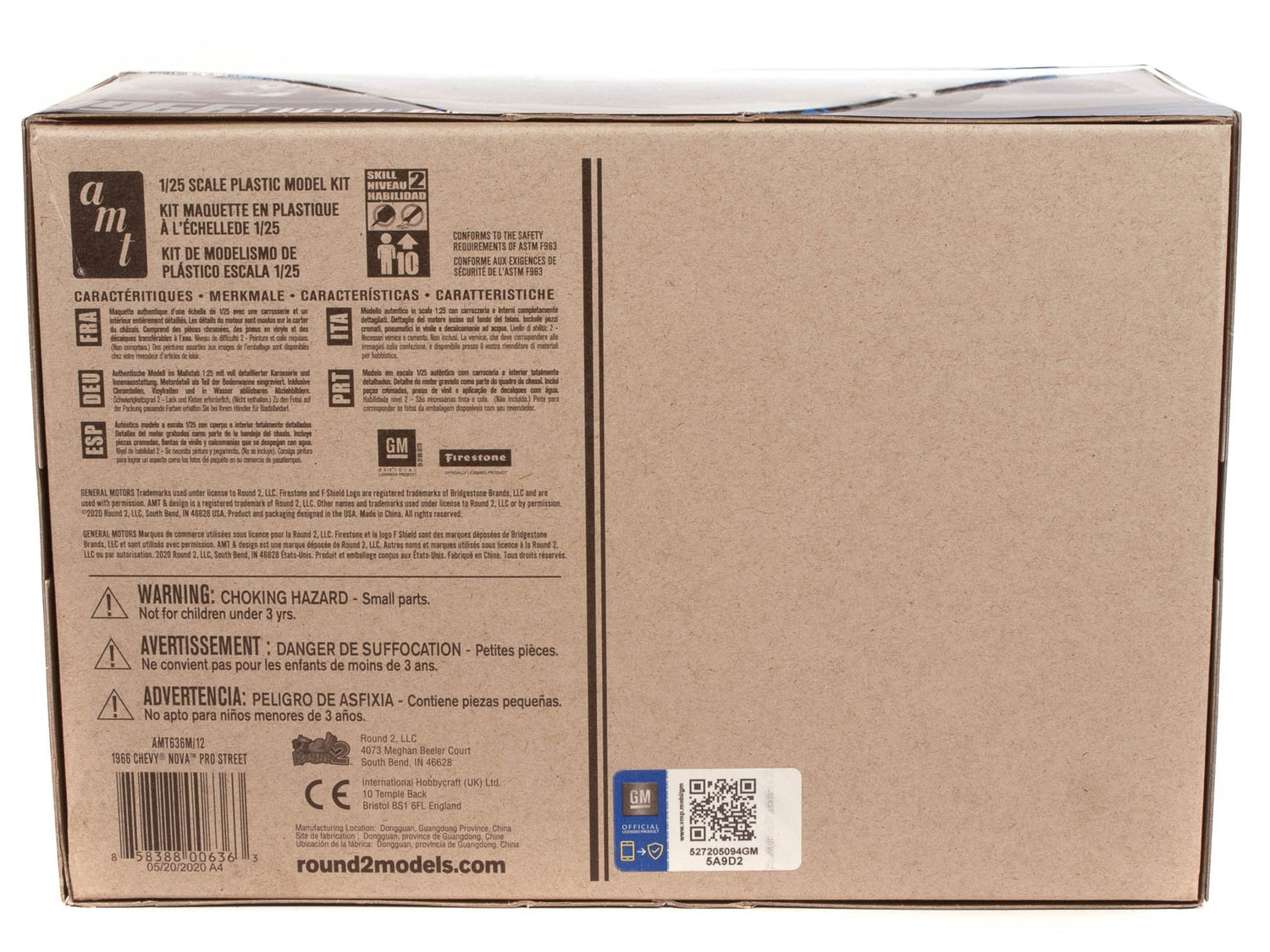 AMT 1966 Chevy Nova Pro Street 1:25 Scale Model Kit