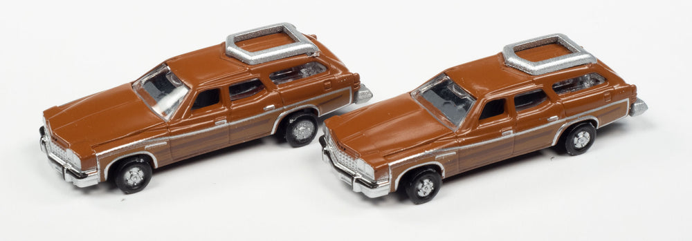 Classic Metal Works 1975 Buick Estate Wagon (Bittersweet) (2-Pack) 1:160 N Scale