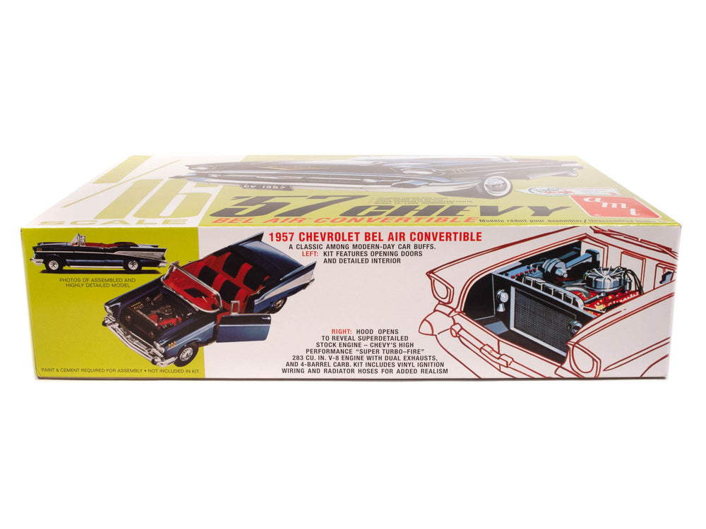 AMT 1957 Chevy Bel Air Convertible 1:16 Scale Model Kit
