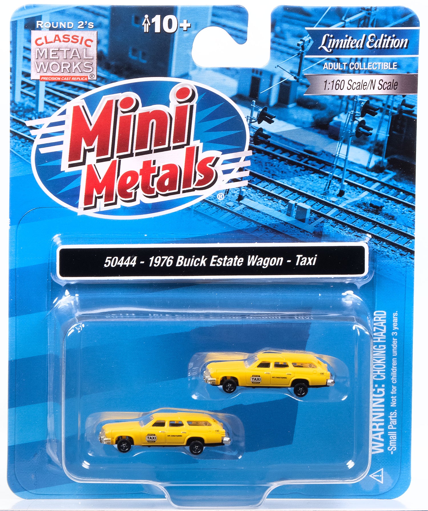 Classic Metal Works 1974 Buick Estate Station Wagon 2-Pack (Taxi) 1:160 N Scale