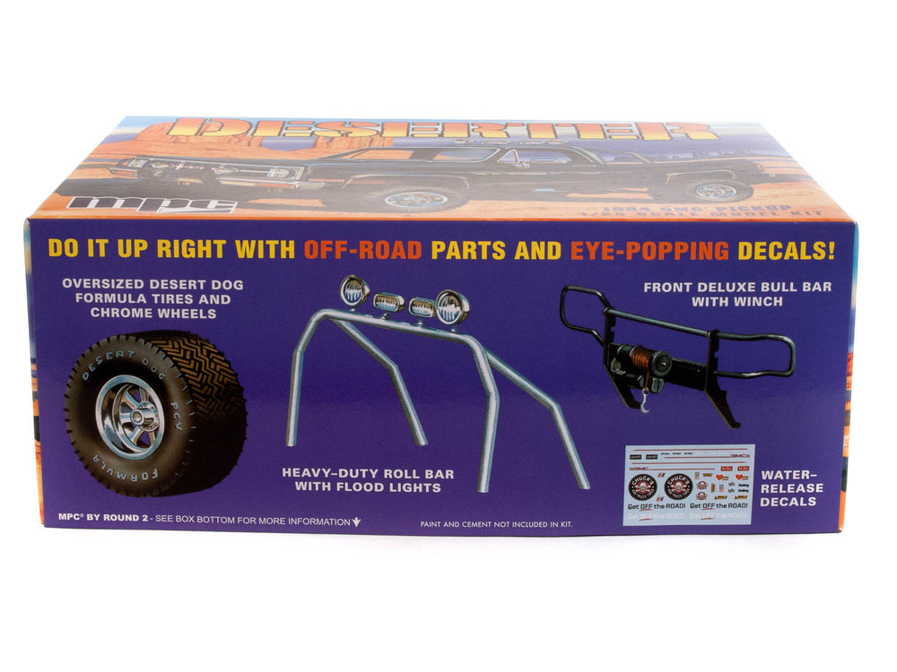 MPC 1984 GMC Pickup (Molded in White) 1:25 Scale Model Kit