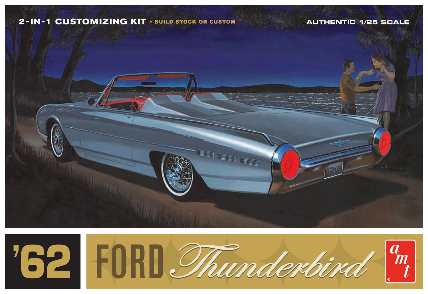 AMT 1962 Ford Thunderbird 1:25 Scale Model Kit