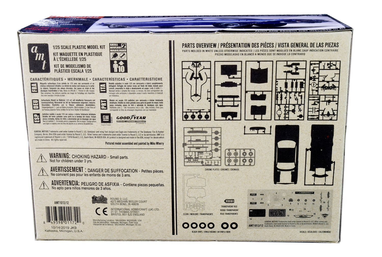 AMT 1961 Chevy Impala SS 1:25 Scale Model Kit