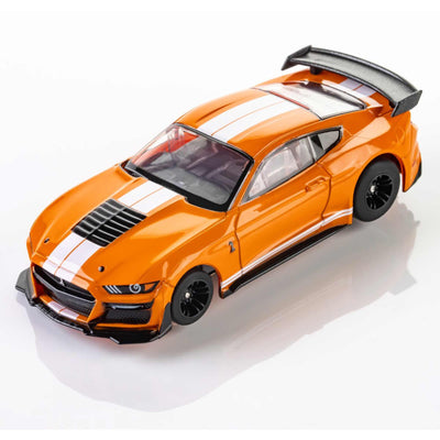 AFX 2021 Shelby GT500- Twister Orange/White HO Scale Slot Car