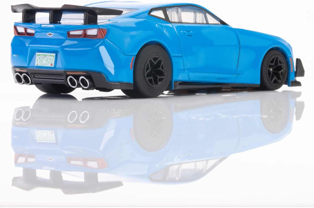AFX 2021 Camaro ZL1- Rapid Blue HO Scale Slot Car