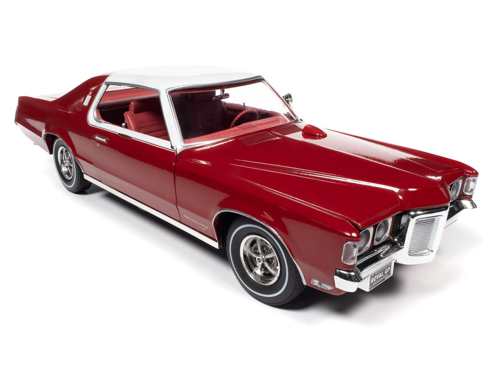 American Muscle 1969 Pontiac Grand Prix Hardtop (Royal Bobcat) 1:18 Scale Diecast