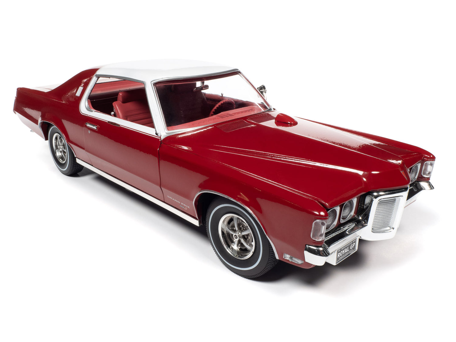 American Muscle 1969 Pontiac Grand Prix Hardtop (Royal Bobcat) 1:18 Scale Diecast