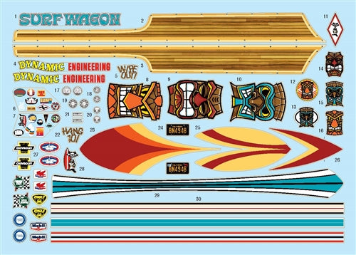 AMT 1965 Chevelle "Surf Wagon" 1:25 Scale Model Kit