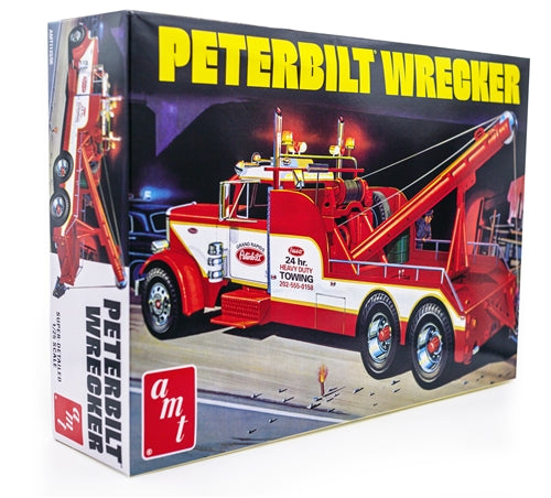 AMT Peterbilt 359 Wrecker 1:25 Scale Model Kit